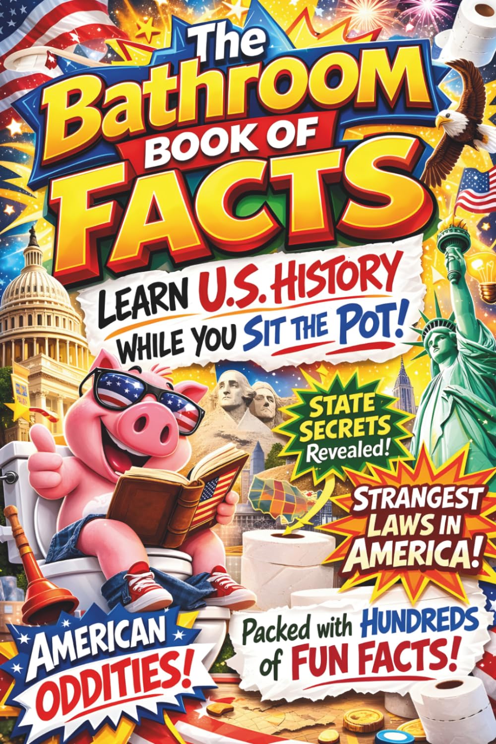The Bathroom Book of Facts: Learn U.S. History While You Sit On The Pot: Fascinating State & Local Trivia, Weird Laws and American Oddities