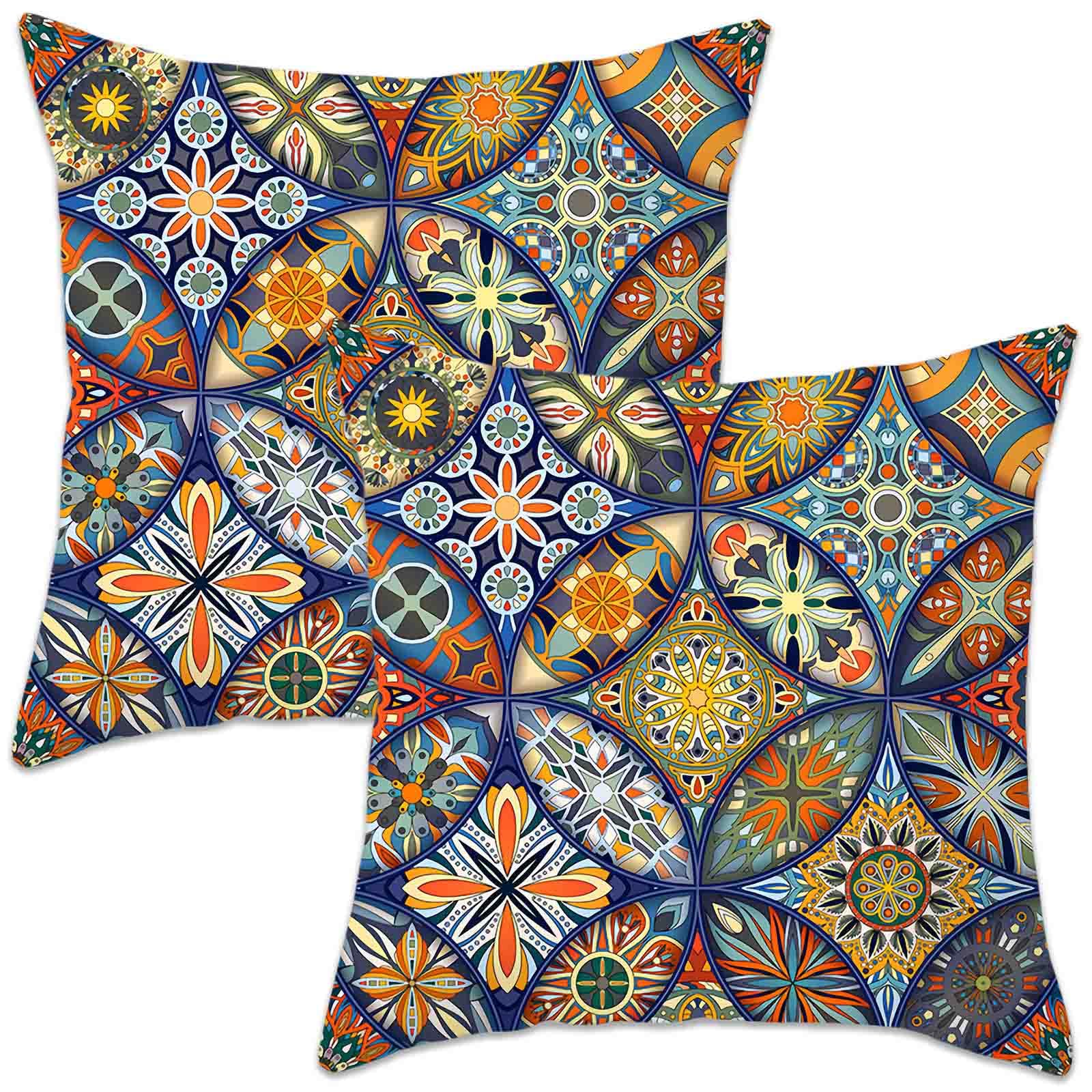 Betadistor Floral Cushion Covers 45x45 cm Pack 2