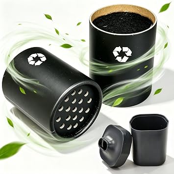 xcivi 2 Pack Filters for vonSploof Personal Air Filter, Trap Smoke & Odor