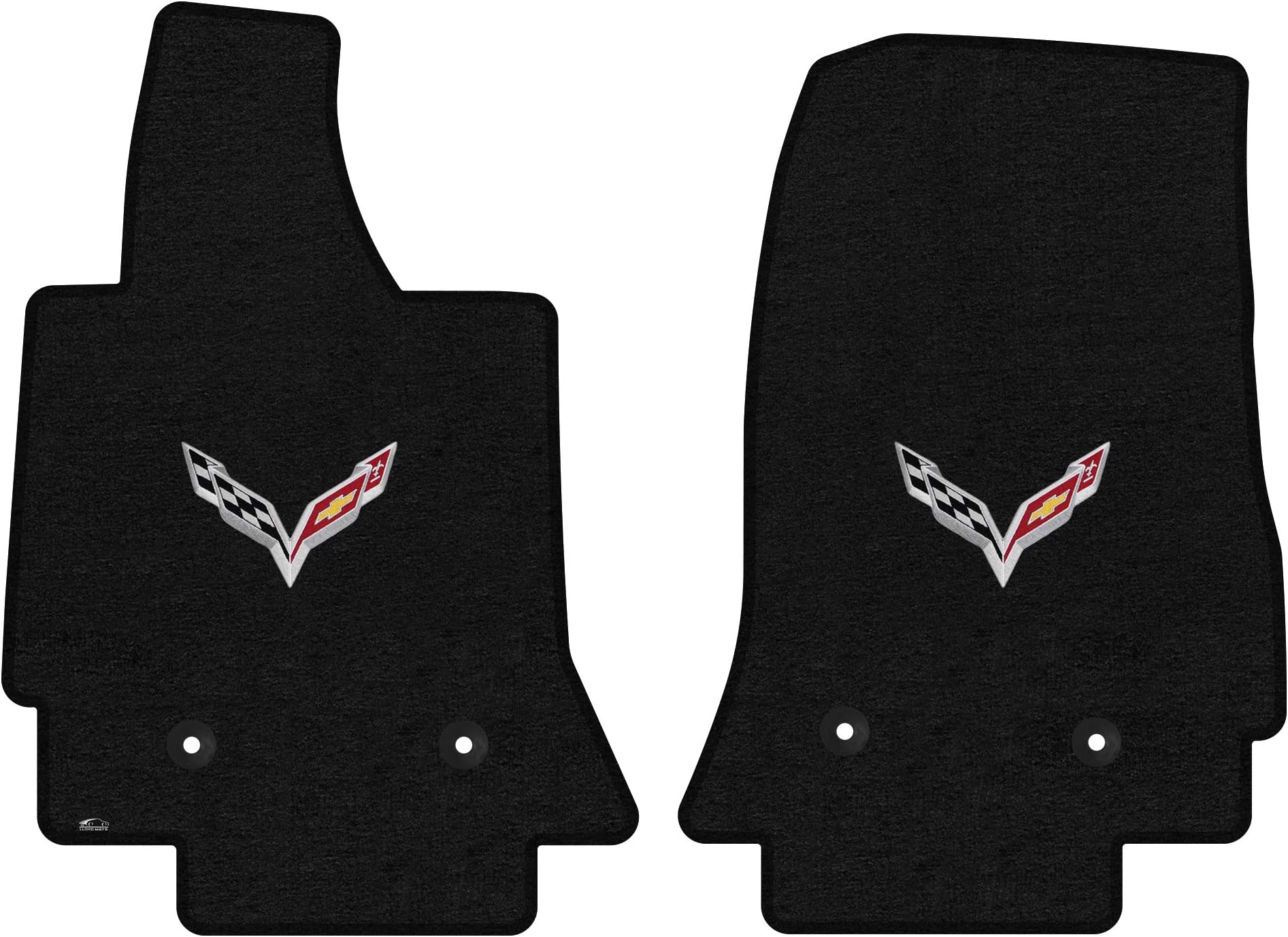 Amazon.com: Lloyd Mats Heavy Duty Carpeted Floor Mats for C7 Corvette ...