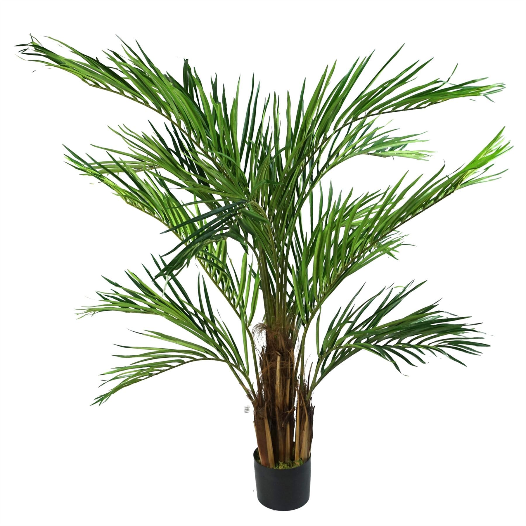 Botanik Realistic Potted Artificial Palm and Tropical Trees - Ready to Display