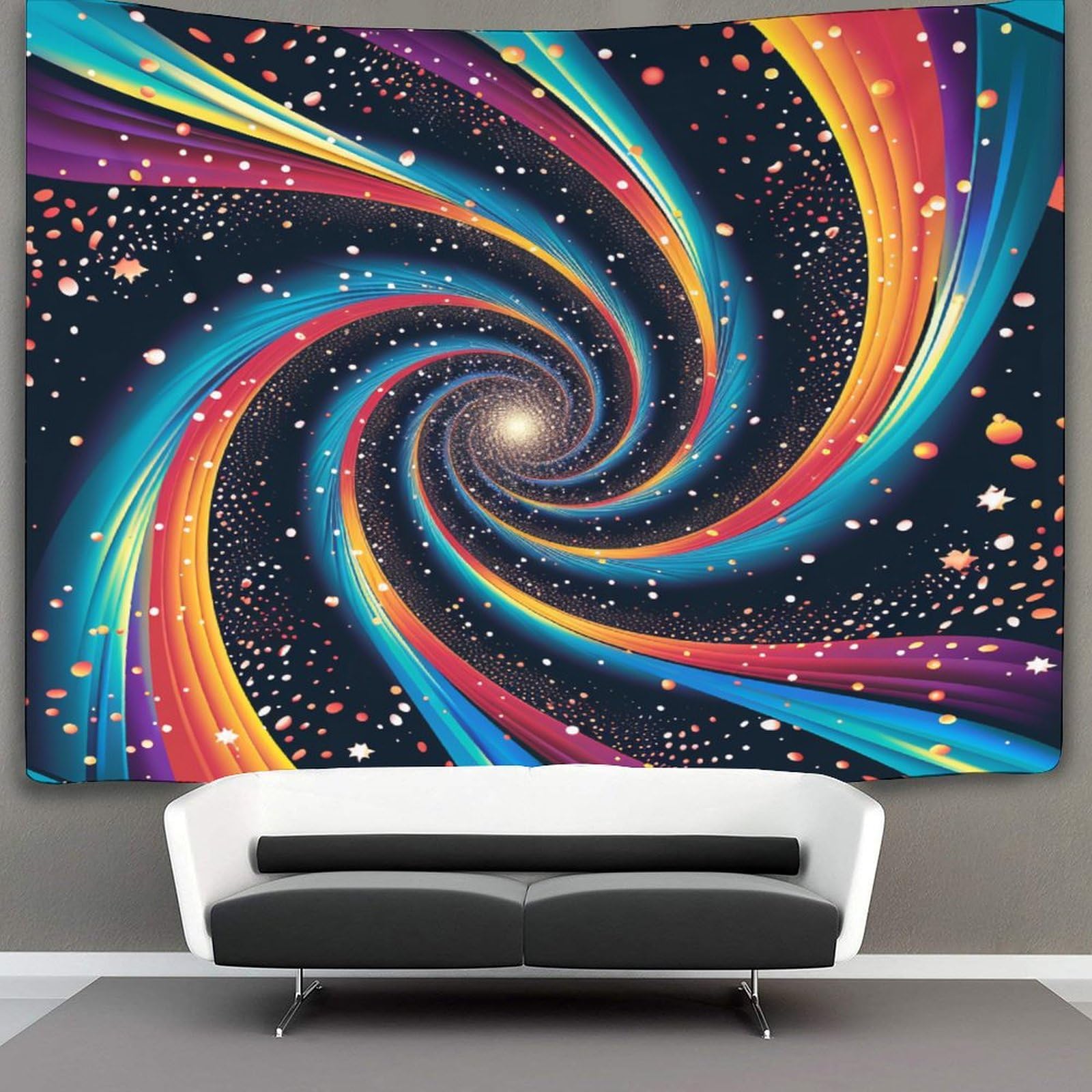 Tapisserie Murale 3D Méditation 180x230cm - Décoration Tenture Chambre Salon