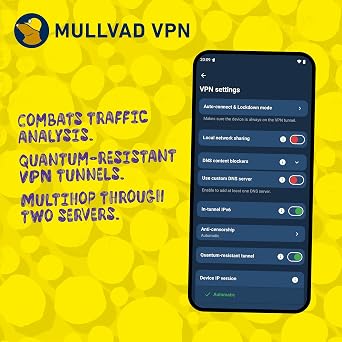 Mullvad VPN | 6ヶ月間有効な、5台まで同時利用可能なライセンスキー プロダクトキーをご提供 | 簡単操作で、あなたのプライバシーをしっかり守るVPNサービス|セキュリティー ソフト 人気のフロントエンド セキュリティ