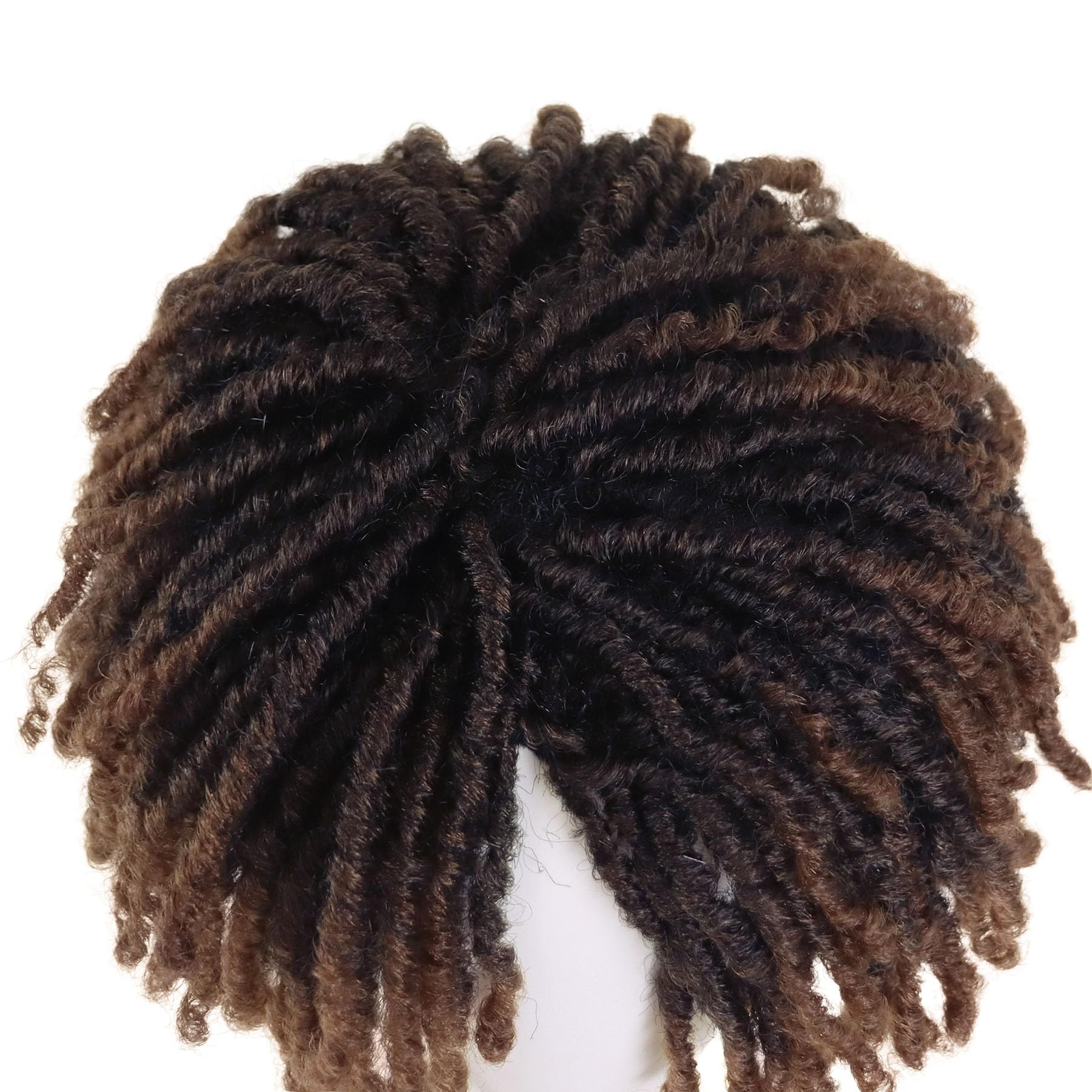 GNIMEGIL Synthetic Men's Dreadlock Wig, Curly Rasta Loc Style