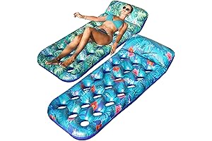 FindUWill Inflatable Pool Floats for Adults, 2-Pack