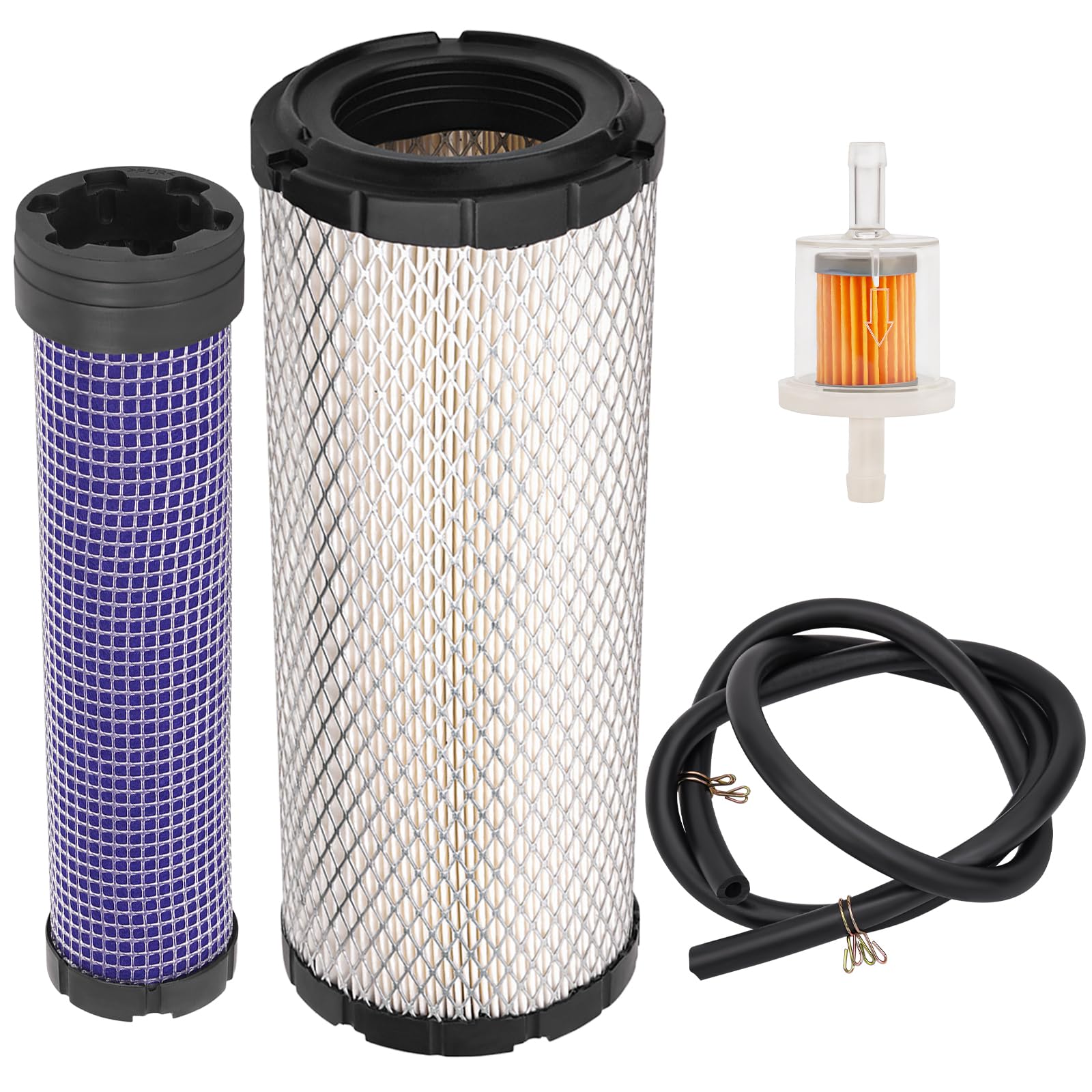 1PC Inner Outer Air Filter 11013-7044 11013-7045 For Kawasaki Kohler