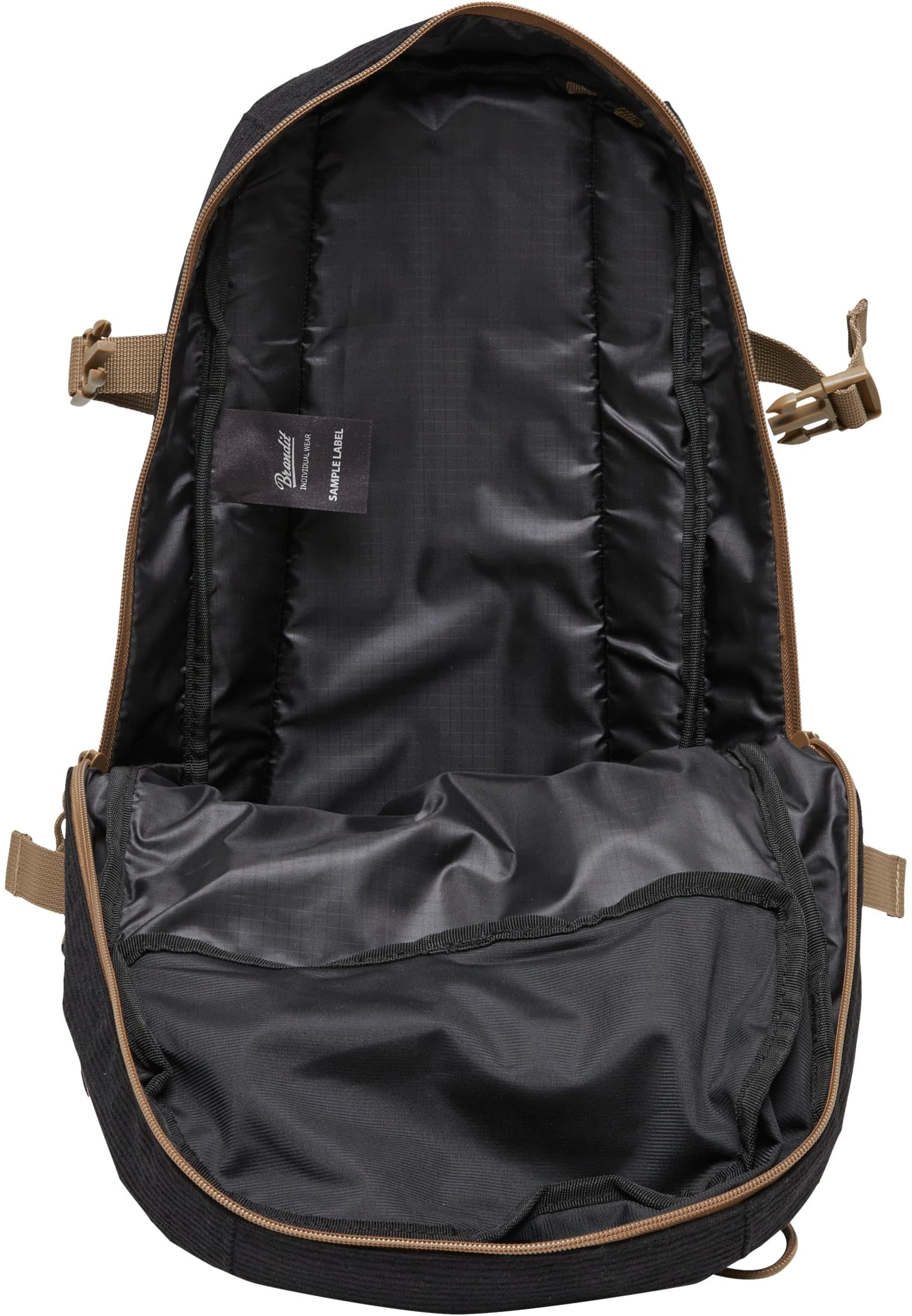 Forvert Cord Louis Backpack, Farbe: black, Größe: OS