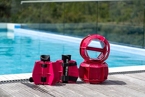 Miniatura 2 de Paquete de cuerpo total (rosa) - Equipo funcional de entrenamiento acuático - Incluye enlace en línea para acceder al video de demostración con 30