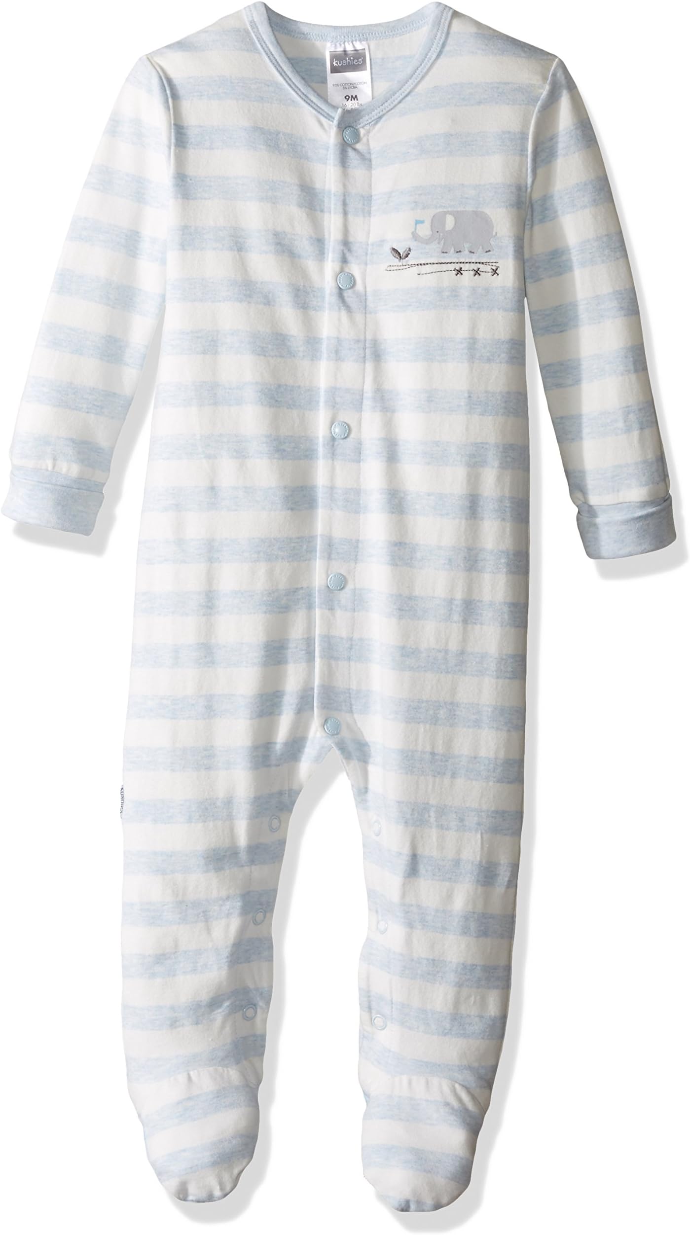 KushiesBaby Boys' Snap Front Sleeper