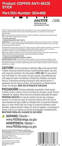 Vista 14 de Fijador de roscas Loctite en barra de resistencia media color azul, Azul