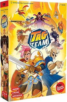 Scorpion Masque Tag Team - from the Creators of Sky Team | Arcade Fighting Inspired Card Game for Kids & Adults | Auto-Battler Deck Building | Choose from 12 Fighters | 2 Players | Ages 10+ | 15 Min