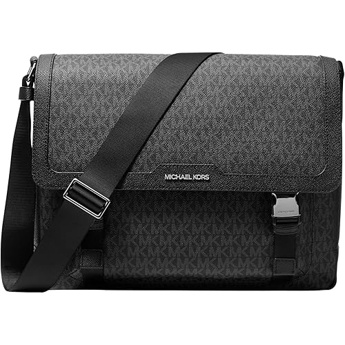 Michael Kors Malone Signature Logo Cargo Messenger Bag