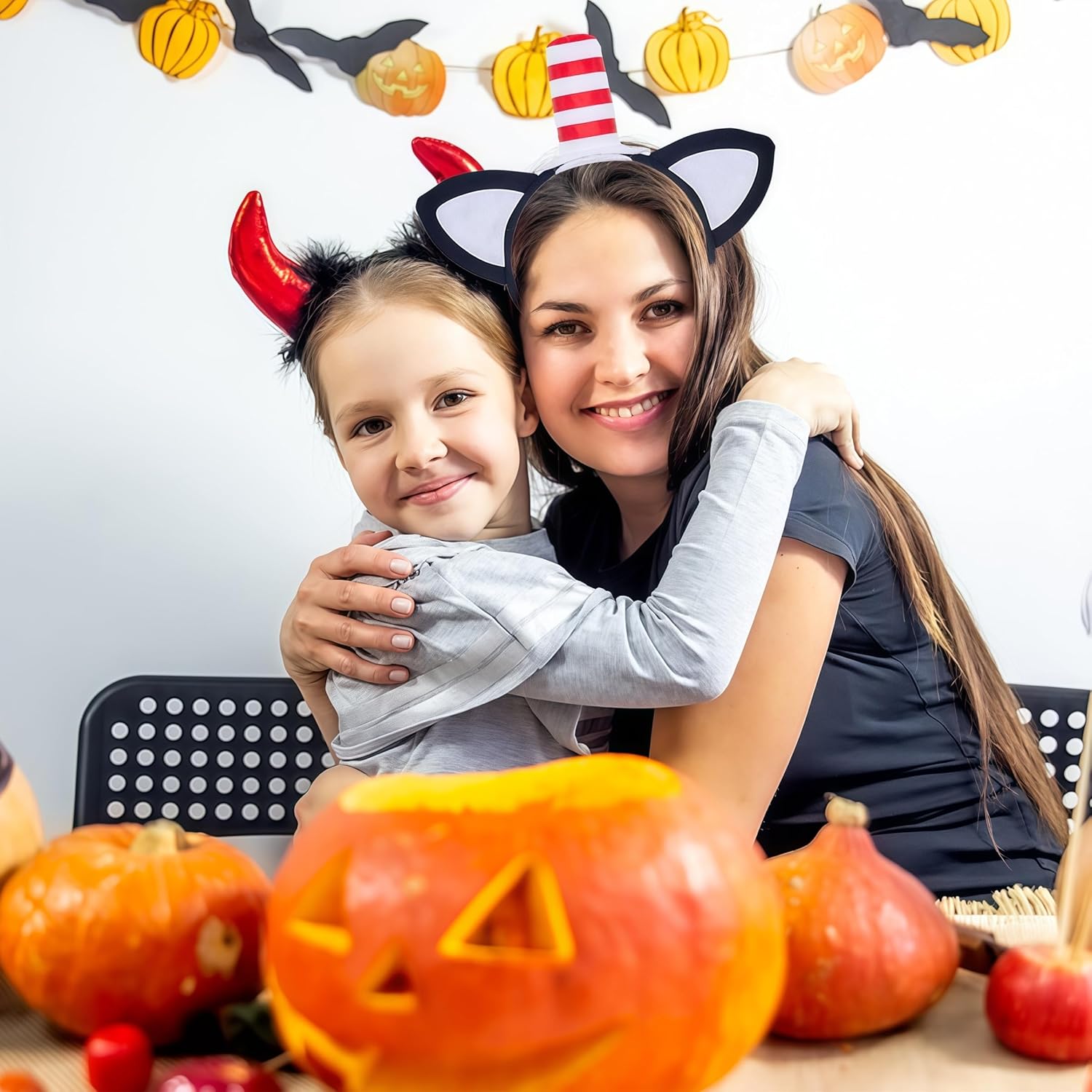 Cat Ears with Hat Headband and Bow Tie Set-Cat Costume Set in The Hat with Bow Tie for Halloween Accessories Cosplay Parties (cat costume) - Image 5