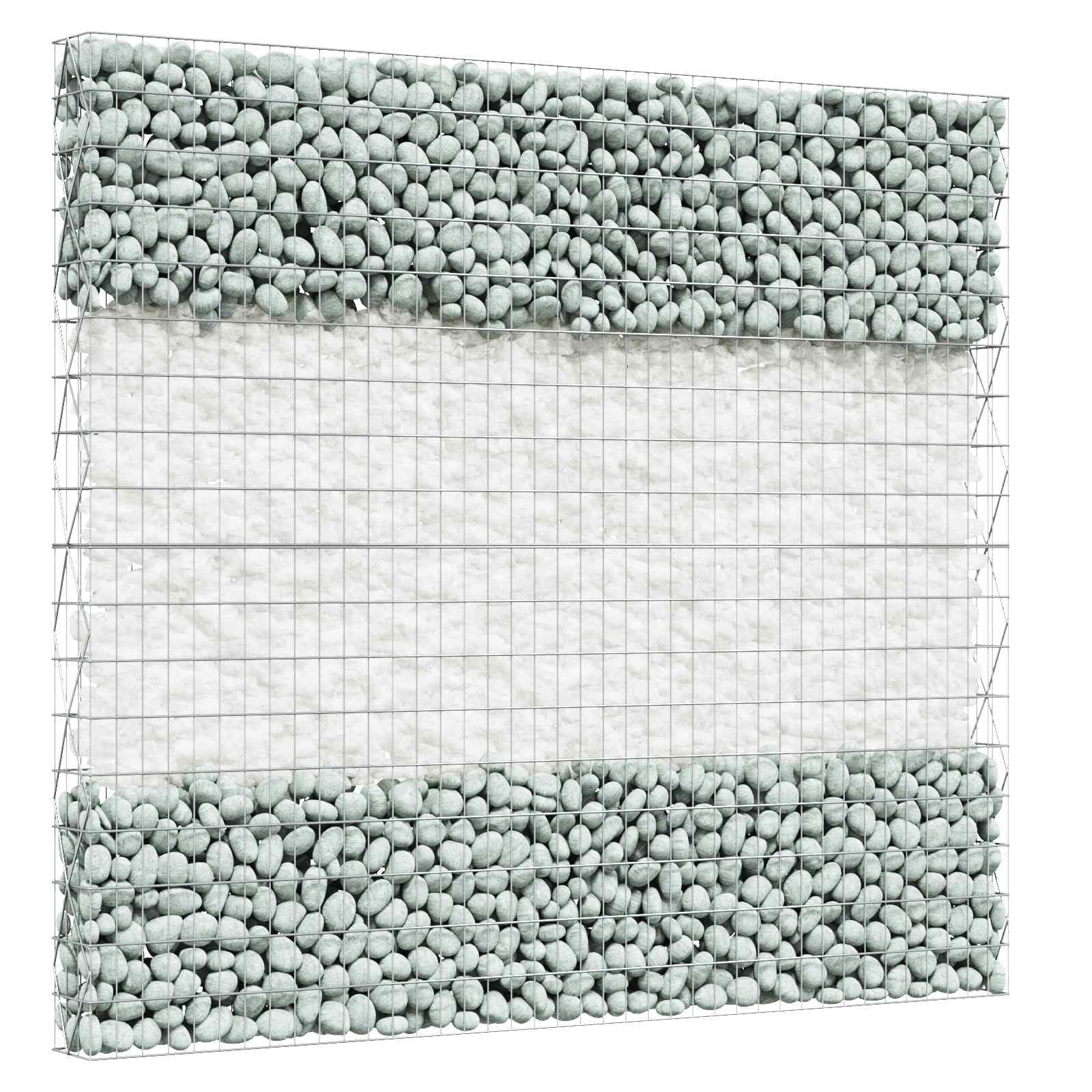 Pietre decorative in vetro bianco, 6-12 cm, 25 kg, per giardino e laghetto, pietre decorative per esterni, elegante decorazione da giardino e terrazza