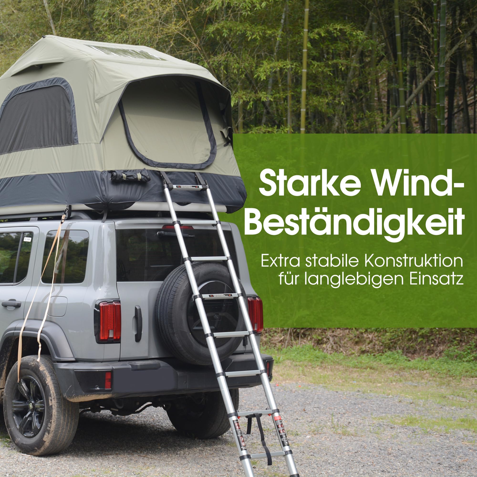 aufblasbares dachzelt auto VILLESTON für und Truck,2 Personen Dachzelt aus Wasserdichtem 300D Gewebe,Winddichtes Design für Outdoor Abenteuer,Armeegrün Sport & Freizeit Gramm Auswahl:400g N10111-2X woom OFF Pedals |