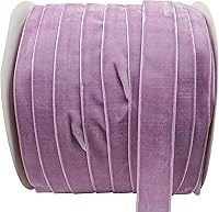 Vista 11 de Bobina de cinta de terciopelo de 10 yardas, disponible en muchos