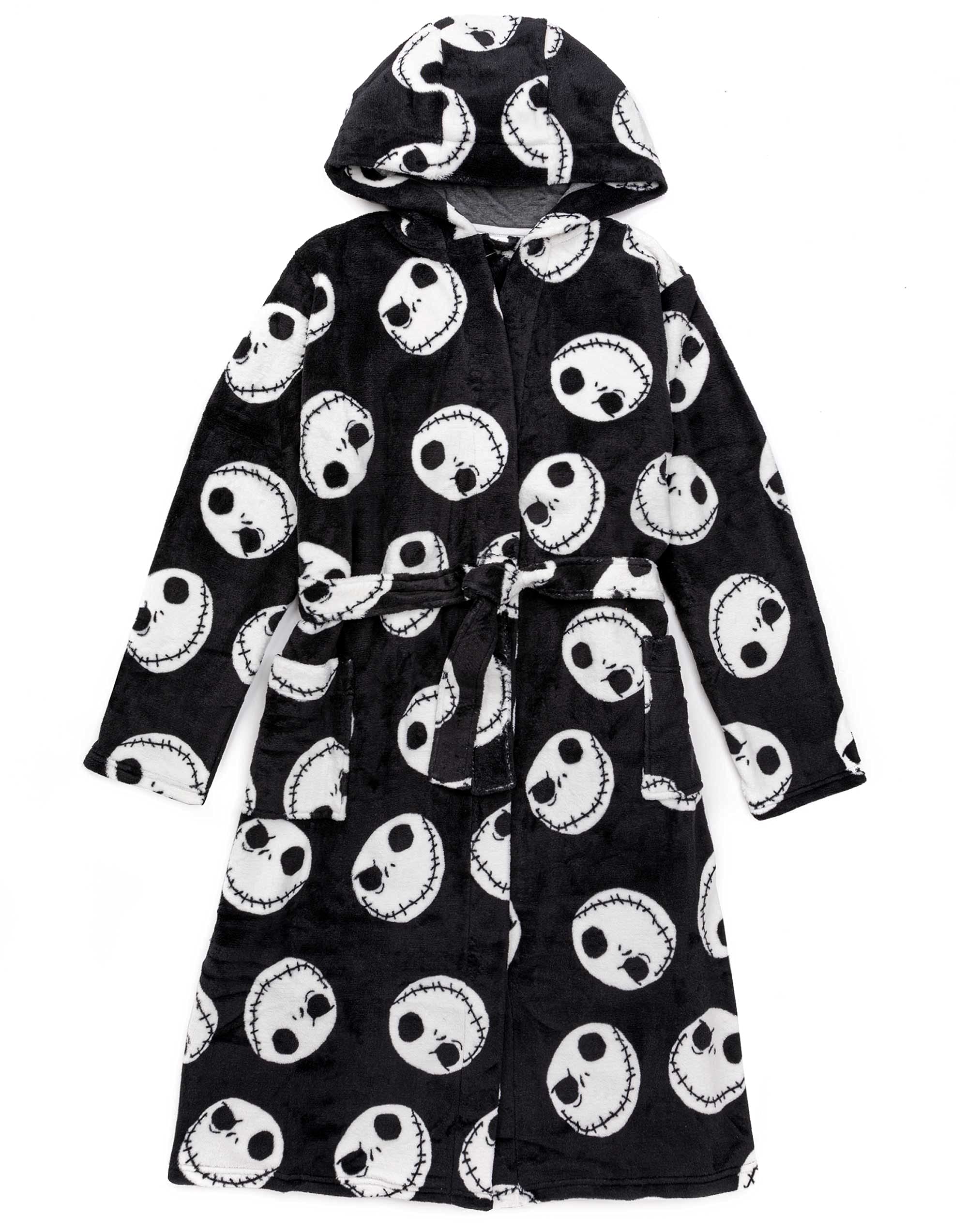 Disney l'incubo prima della vestaglia di Natale Uomo PJS Black PJs accappatoio