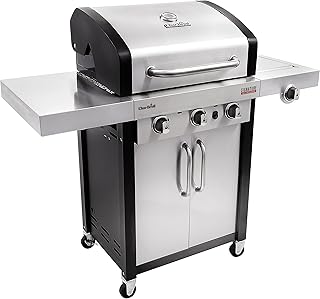 review Char-Broil Signature TRU-Infrared 420 3-Burner Cabinet Liquid Propane Gas Grill