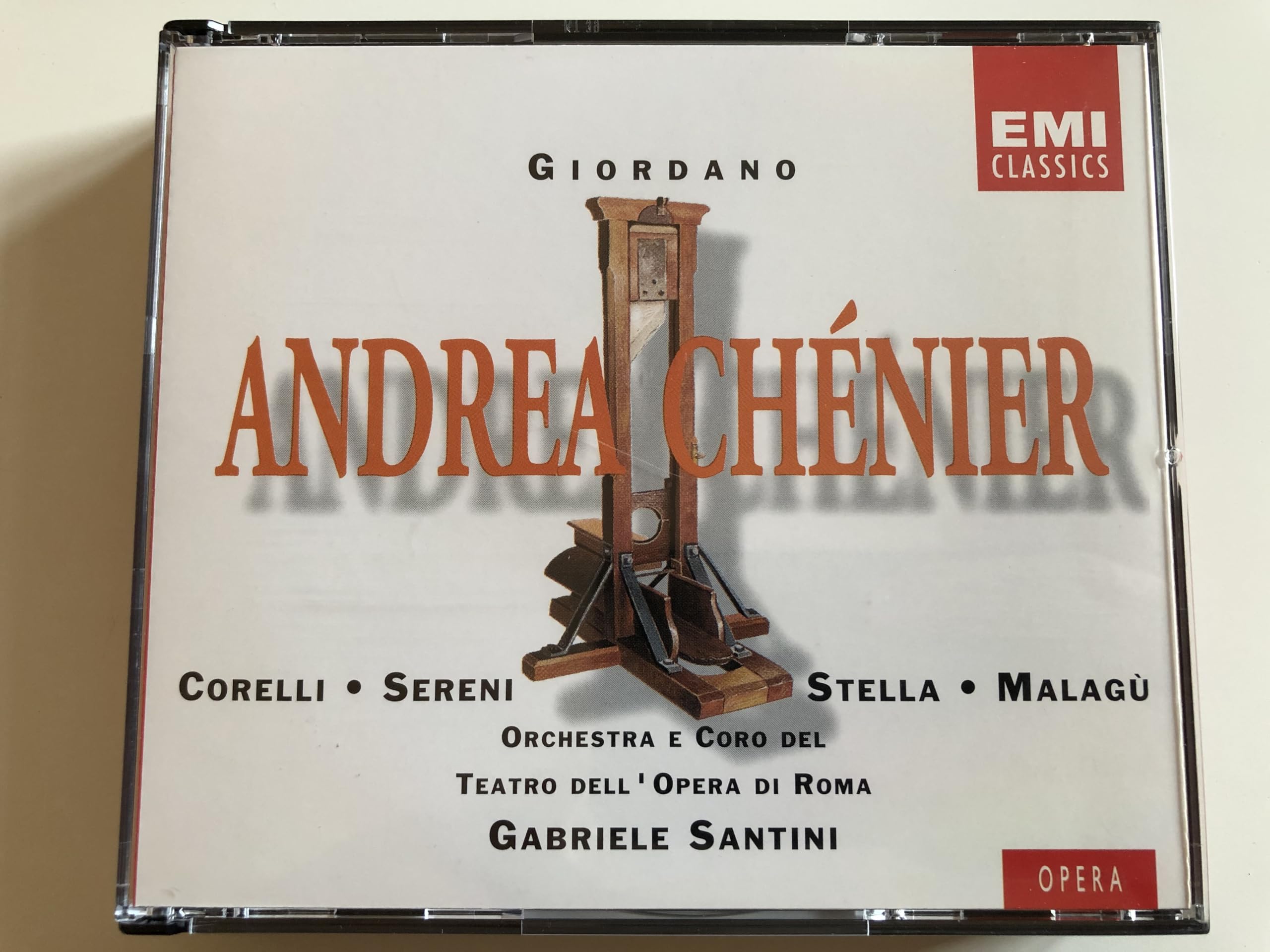 Giordano: Andrea Chénier (Gesamtaufnahme(ital.),Aufnahme Rom 1963)