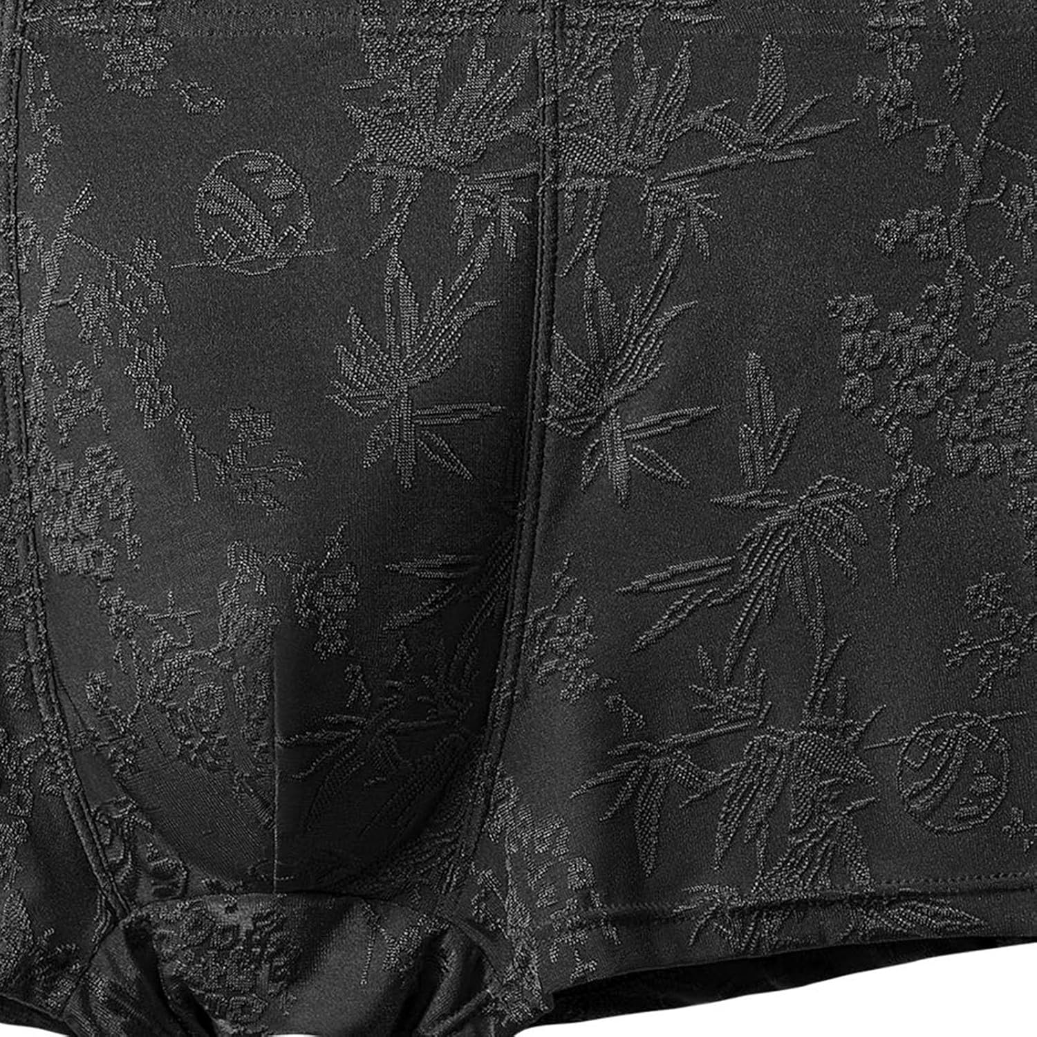 Men's Boxer Briefs Jacquard Pouch Stretch Underwear