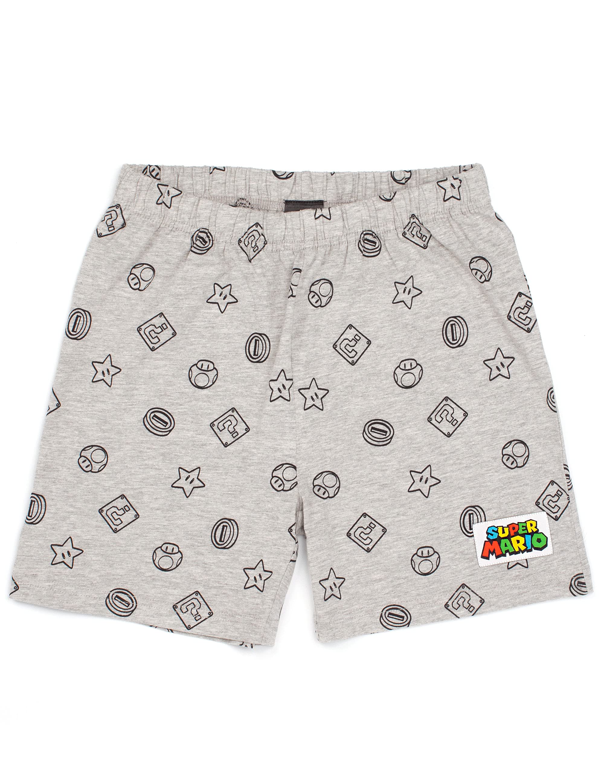 Super Mario Nintendo Pajamas Boys Kids Luigi Bleu ou Red Short PJS