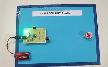 Vigyanics Laser Security Alarm - School College Science Project