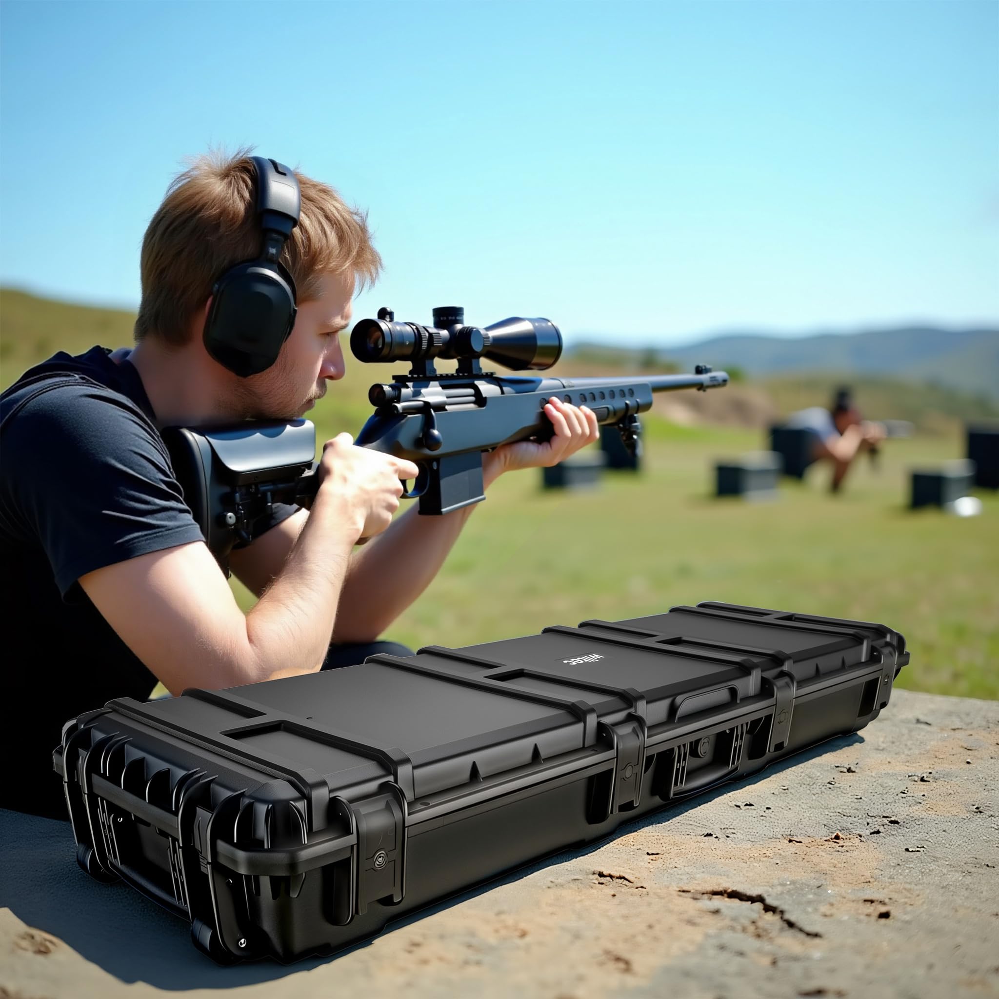 Wiltec Waffenkoffer für Langwaffen