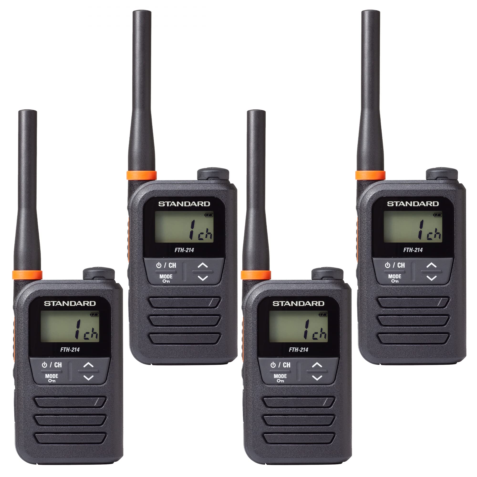 Amazon | スタンダード FTH-214 特定小電力トランシーバー 4台セット