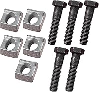 Vista 1 de A.A Paquete de 5 – Abrazadera de llanta de rueda y perno para remolque de construcción Lowboy (5)