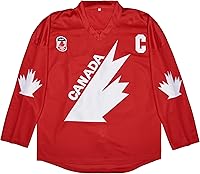 Vista 1 de Jersey de hockey Gretzky para jóvenes 99 1991 Team Canada Ice Hockey Jersey cosido