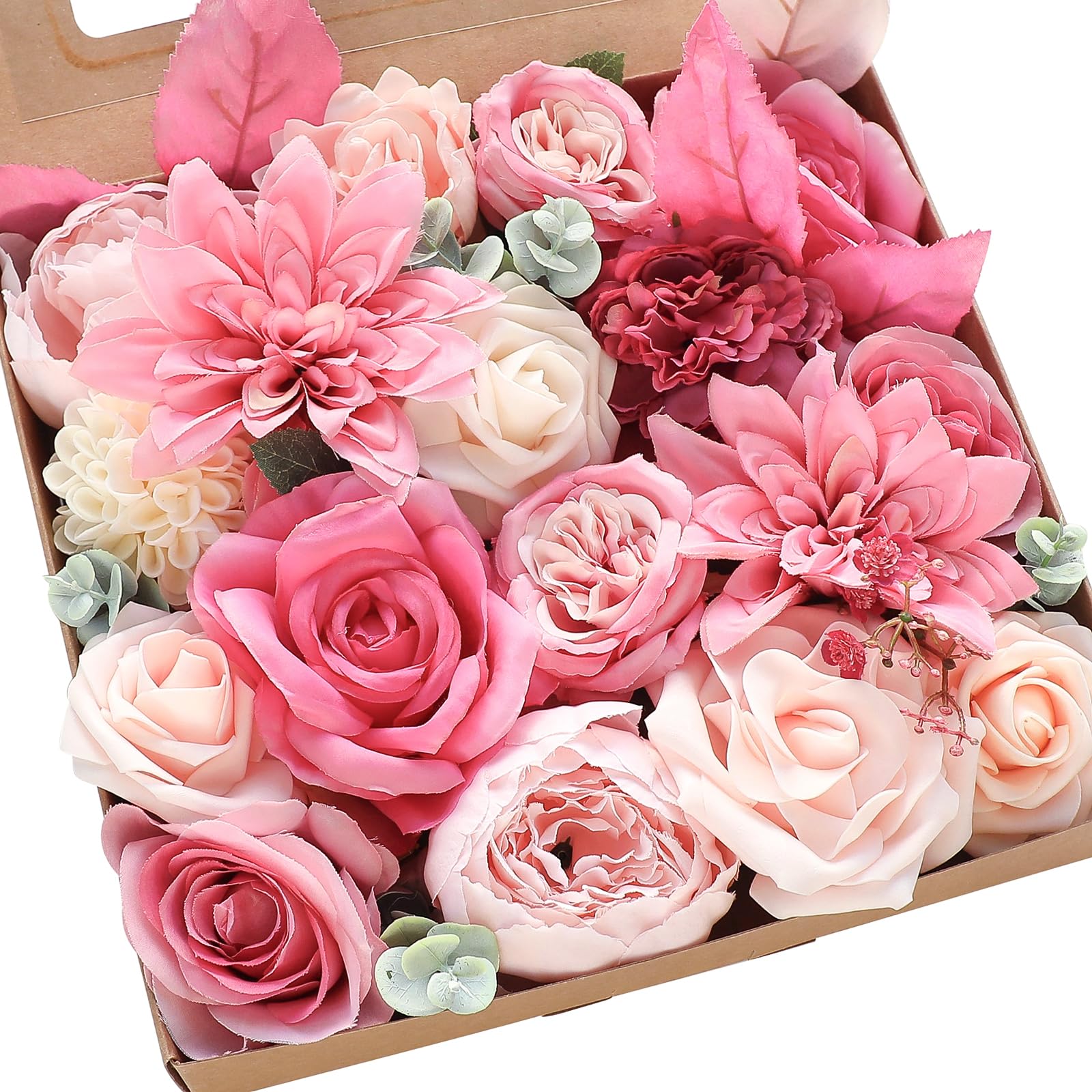 Floroom Hot Pink Blush Artificial Flowers