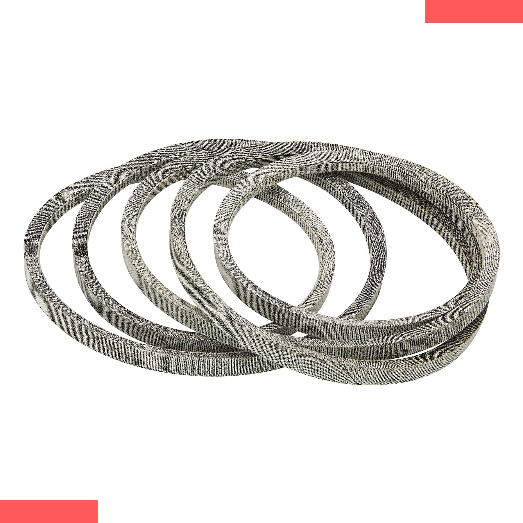 Correa de transmisión para cortacésped 191273 187283/cable Kevlar (5/8 x 142.5 pulgadas) para AYP Husqvarna 532191273 532187283