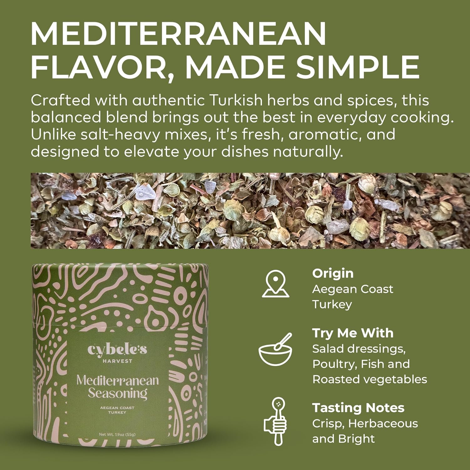 Mediterranean All-Purpose Seasoning Trio – Turkish Spice Blends for Beef, Chicken, Lamb, Vegetables & Grilling