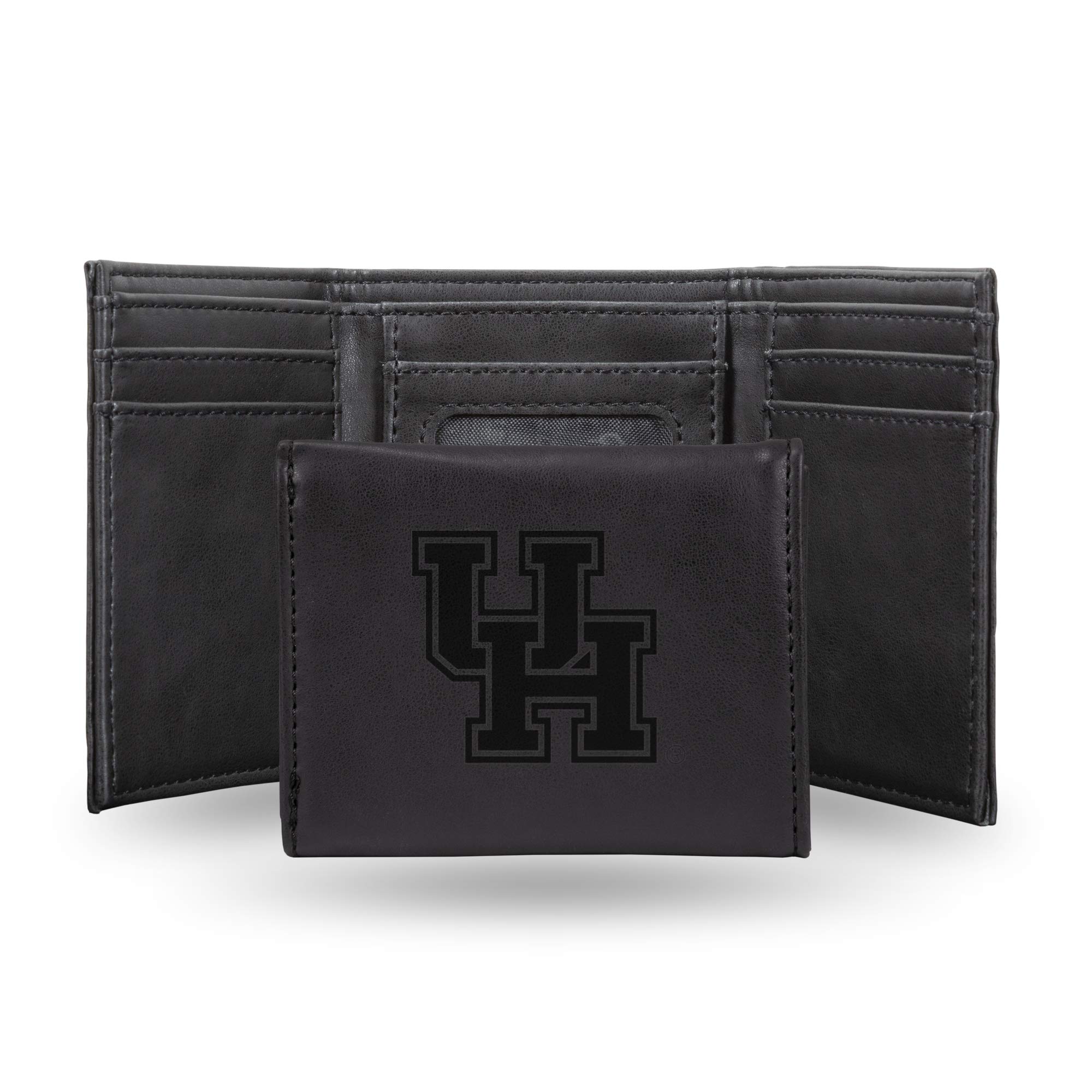 Rico Industries NCAA Laser Engraved Trifold Laser Engraved Tri-Fold Wallet - Men's Accessory