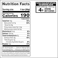 Vista 2 de Atkins Galletas de proteína crocantes, 305405, Peanut Butter, 1