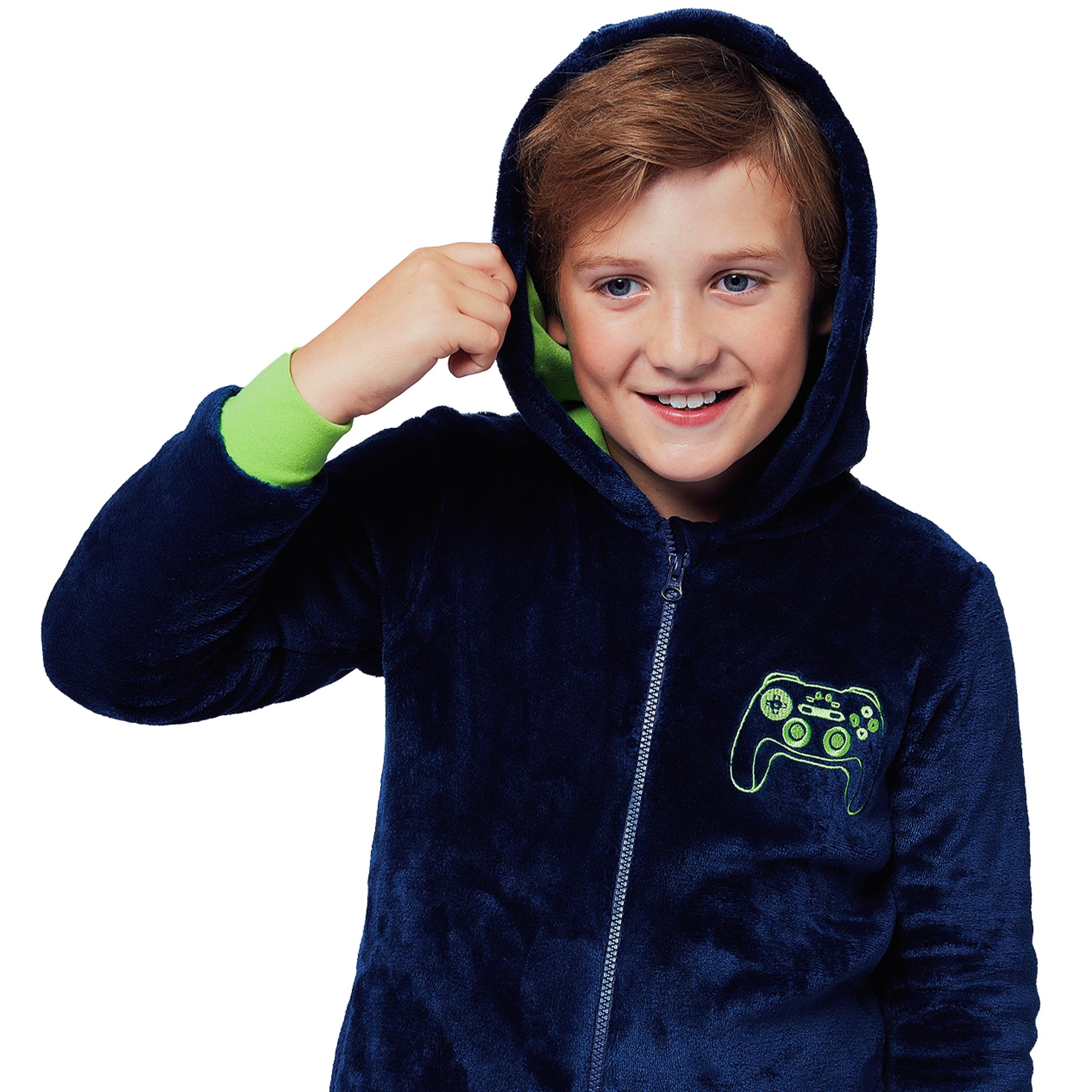 Harry Bear Gaming Onesie | Piżamy Gamingowe Dla Chłopców | Kombinezon Dla Graczy Chłopców