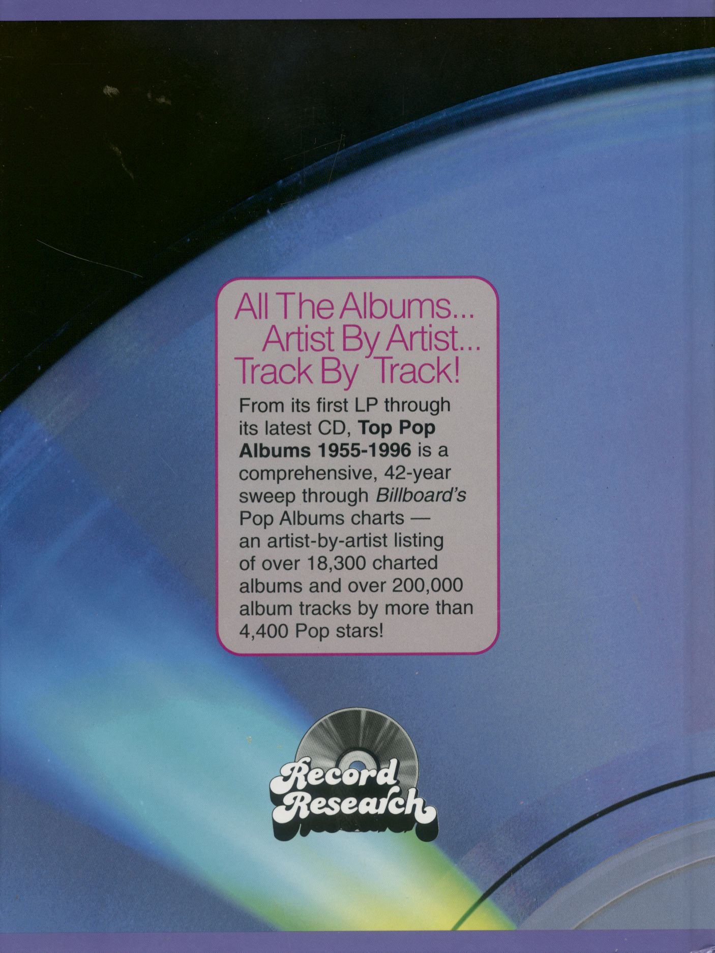 Top pop albums 1955-1996 livre sur la musique