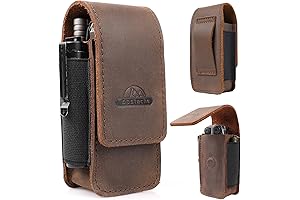 TopStache Magnetic Closure EDC Belt Organizer, EDC Belt Pouch