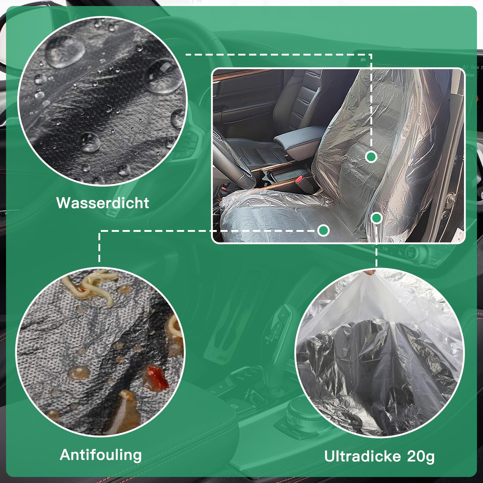 Universele Stoelbescherming Walser S-Race Autostoelkussen – Comfort & Stijl Zij-airbag Compatibel