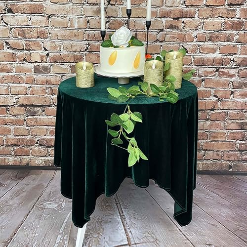 EHLDekol Mantel de terciopelo, lujoso y elegante, rectangular, hermoso para bodas, fiestas, baby showers y eventos, costuras duraderas para un uso