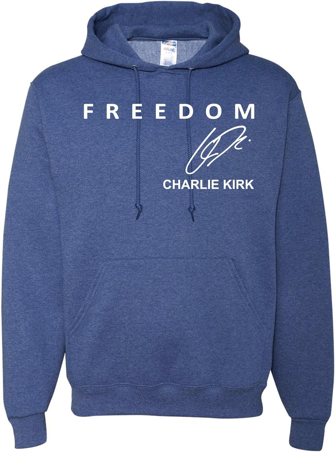 wild custom apparel Charlie Kirk Freedom Signature Merch Sweatshirt Hoodies