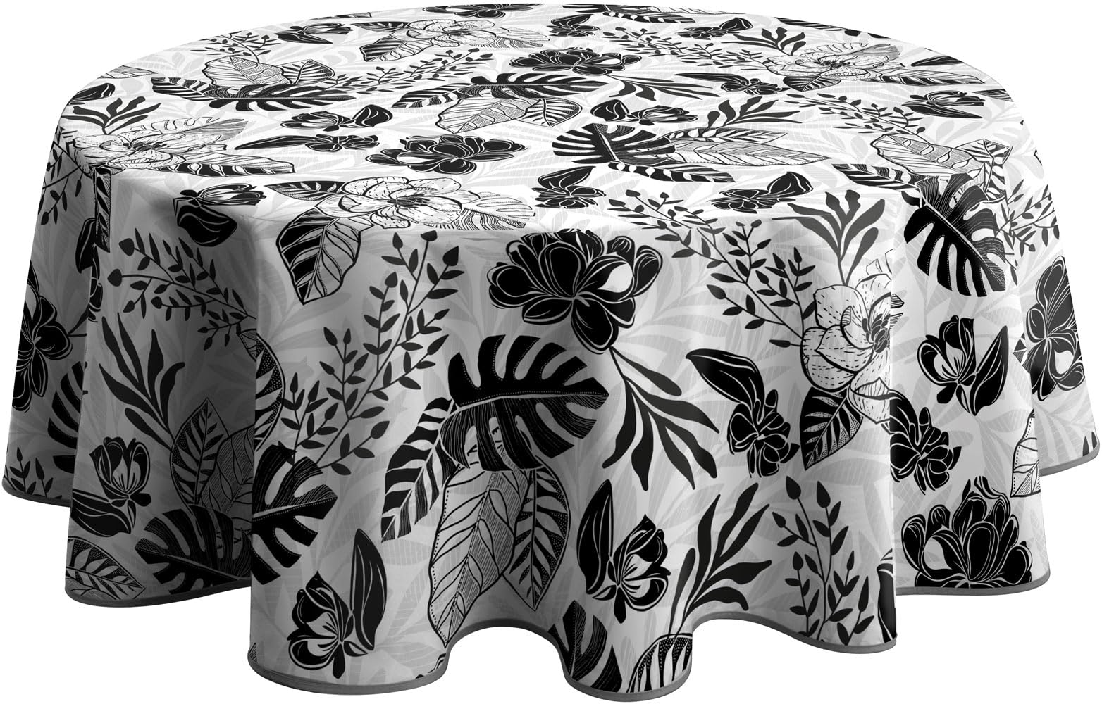 Le linge de Jules Stain Resistant Tablecloth Alba Round 160cm