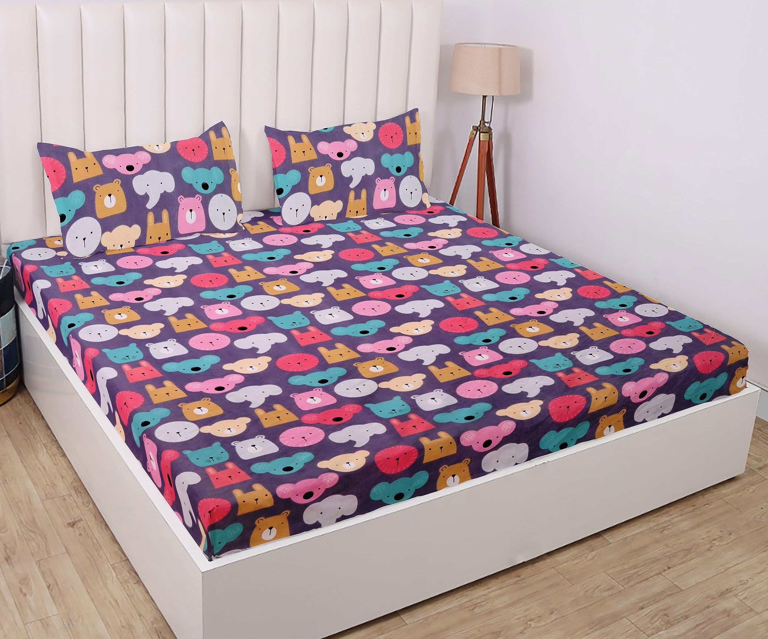 See full amazon price history chart for RD TREND Presents Luxurious Glace Cotton Super Soft 210 TC 360° Elastic Fitted Bedsheet Queen Size (78X60X8 Inch) with 2 Pillow Covers, Color-Purple RD TREND Presents Luxurious Glace Cotton Super Soft 210 TC 360° Elastic Fitted Bedsheet Queen Size (78X60X8 Inch) with 2 Pillow Covers, Color-Purple (B0D6QXNL6C) Amazon Price History, Amazon Price Tracker