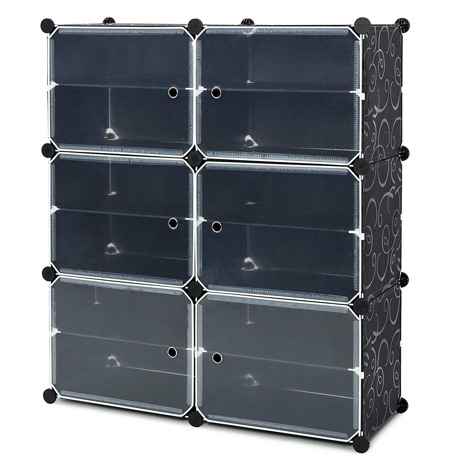Buy UHOOME Shoe Racks Storage Storage Unit,DIY Plastic Shoe Rack,Modular Shoe