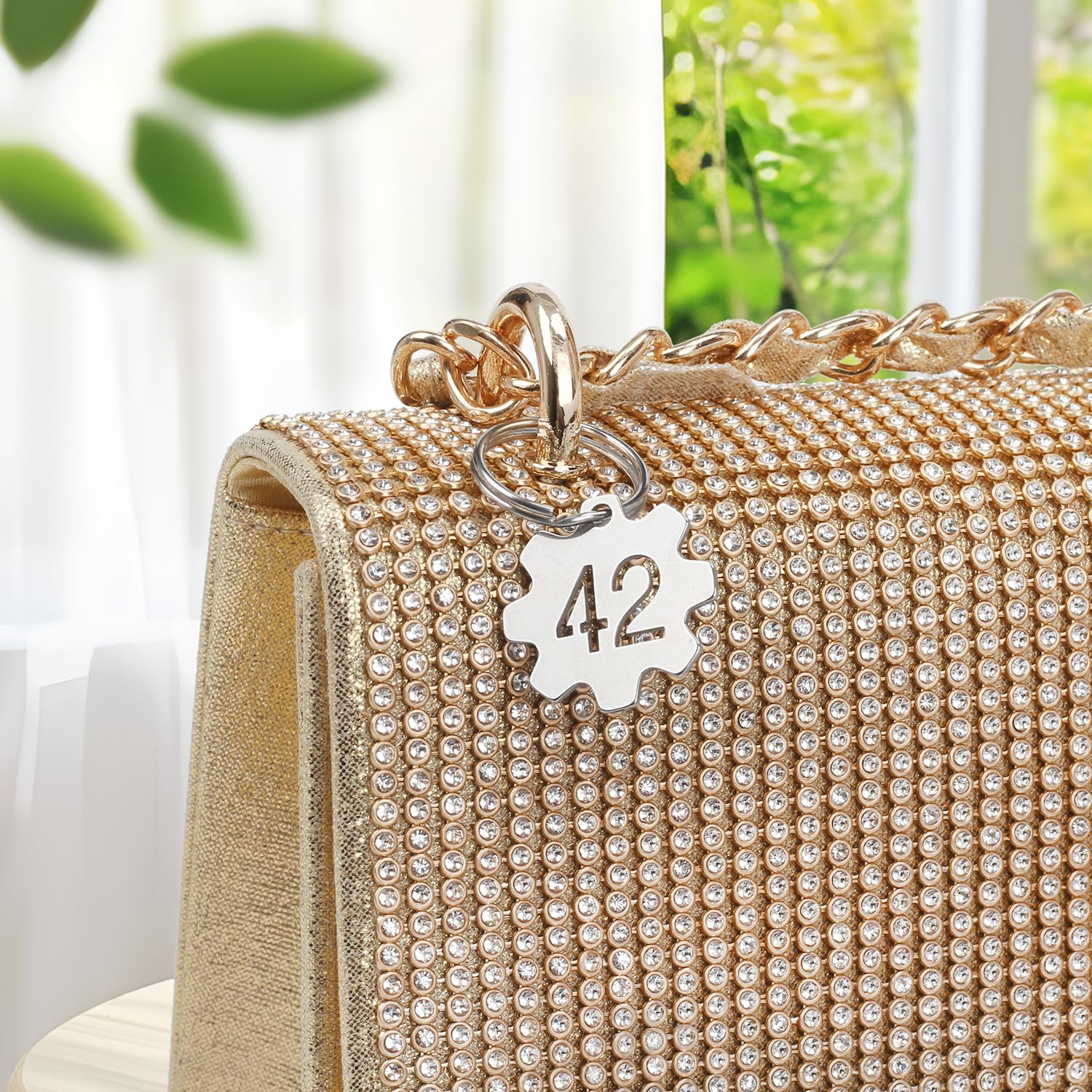 20 étiquettes Numérotées En Acier Inoxydable Pour Clés – Gravées 1 à 20, Anneau Inclus – Identification Maison, Bureau, Casier, Bagages