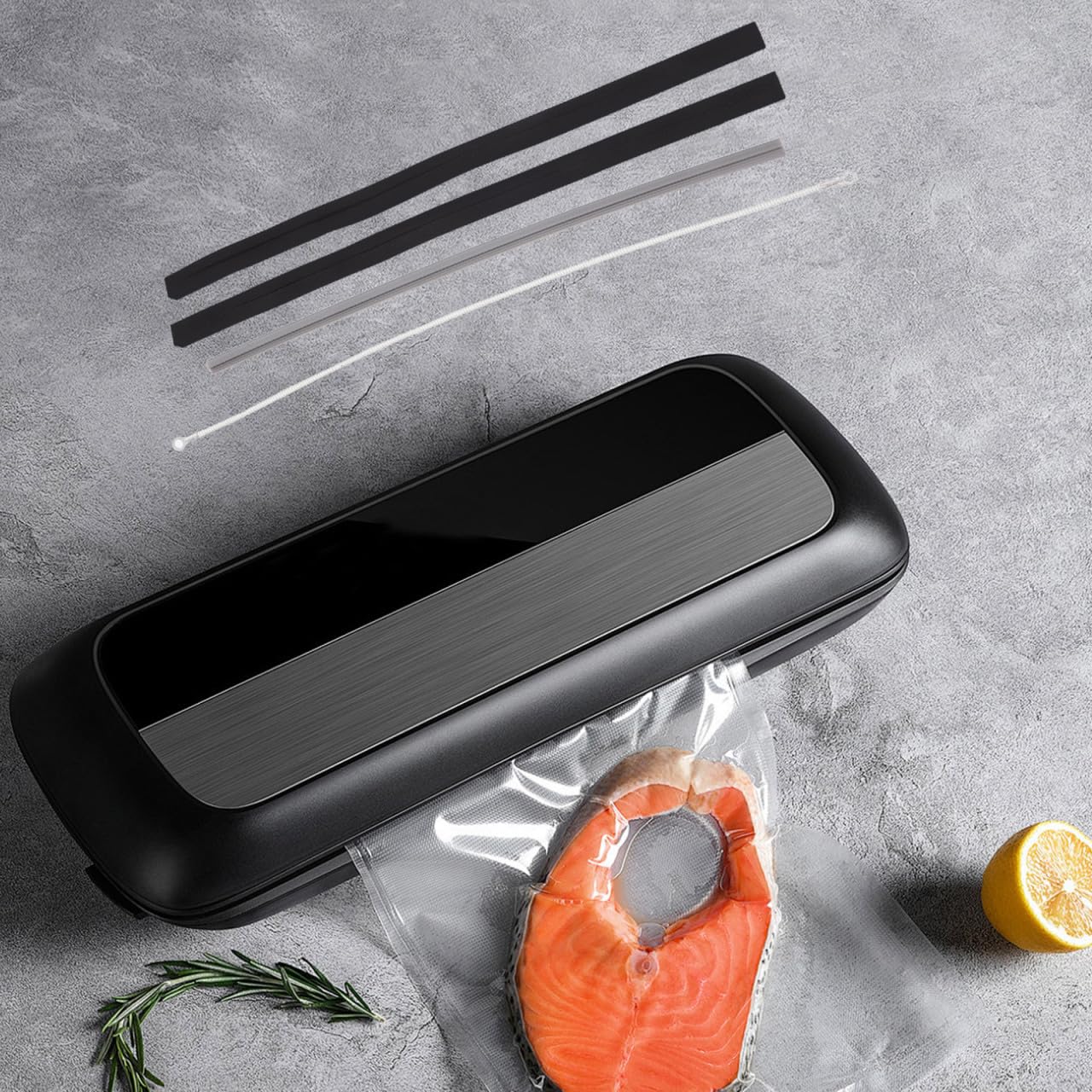 Kit De Pompe De Joint De Pot, Scelleuse Sous Vide Fil Avec Chargement Usb, Super Aspiration Fil