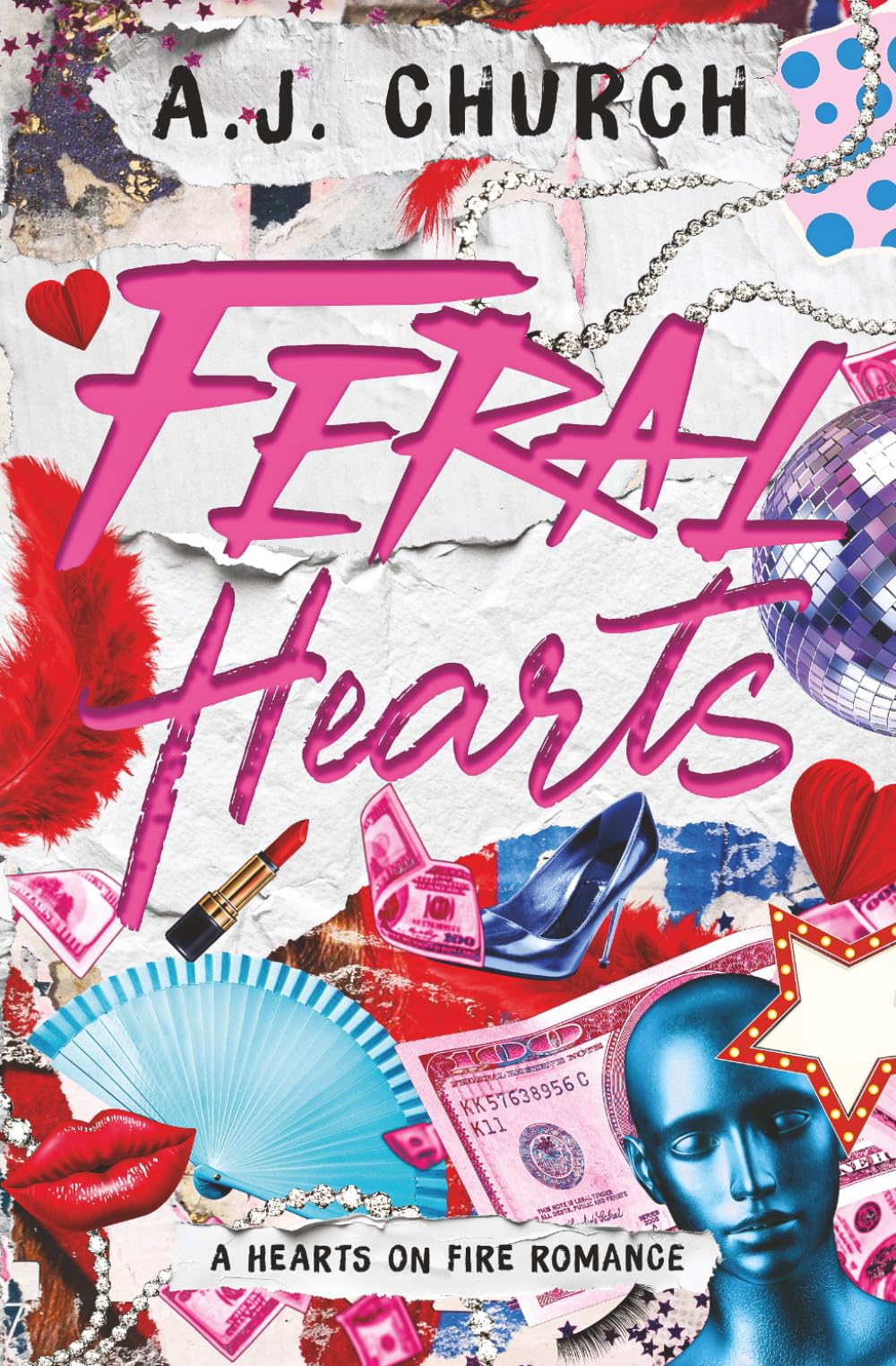 Feral Hearts: A Hearts on Fire MM Romance