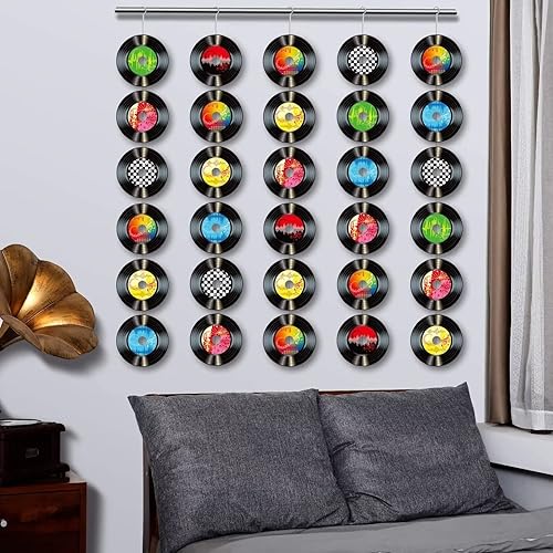Miniatura 3 de RUNBFUUY - Póster de portada de álbum, decoración de habitación, kit de collage de imágenes estéticas de pared, 20 unidades de CD para decoración de