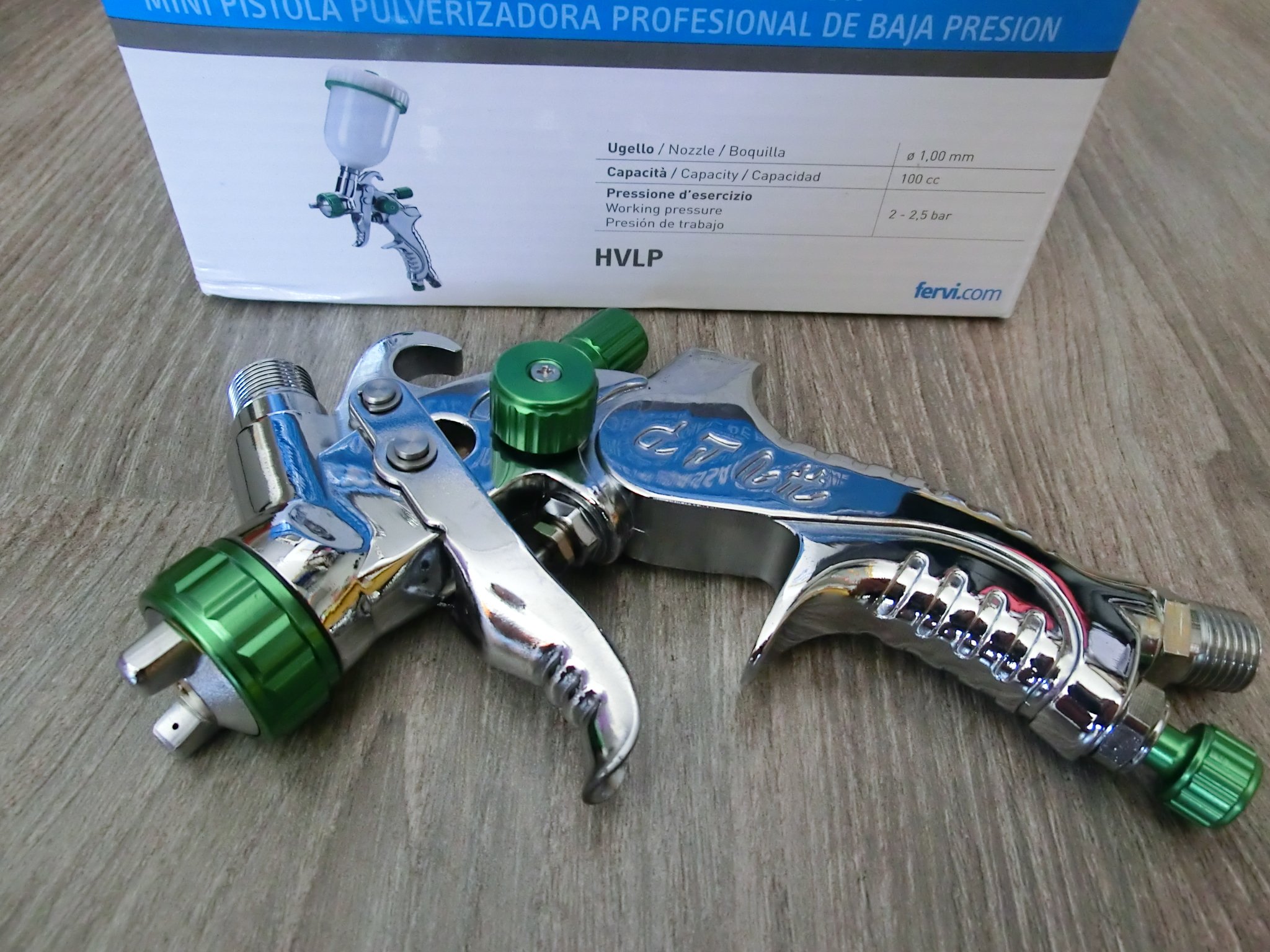 Mini aerografo professionale a bassa pressione
