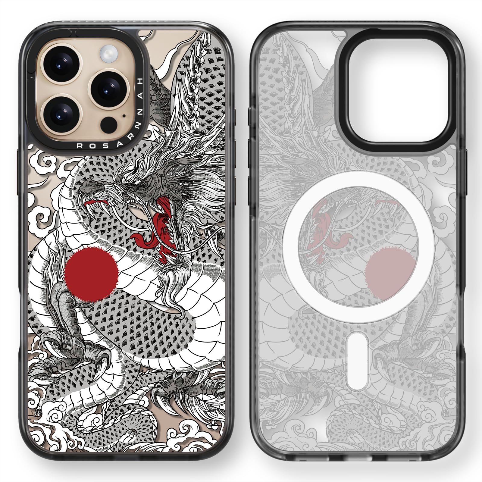 Amazon.com: Rosarnnah Magnetic for iPhone 16 Pro Magsafe Case Cute